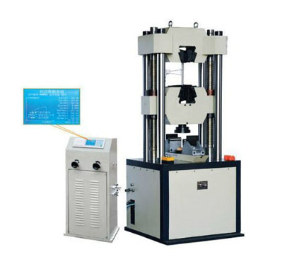 WE-100B液晶數(shù)顯式萬(wàn)能試驗(yàn)機(jī)